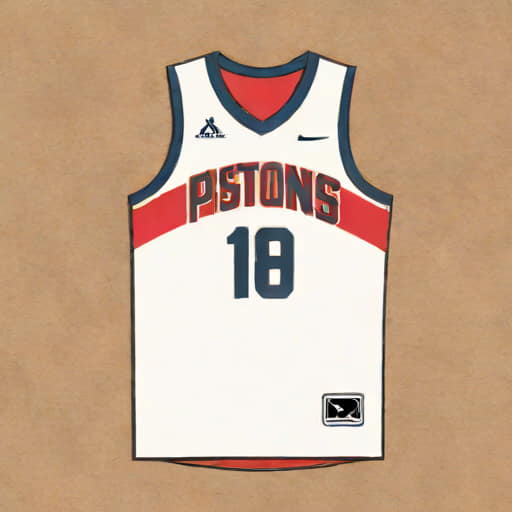 Pistons Throwback Jersey