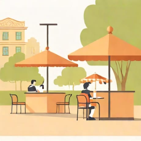 Places To Eat Near Bandstand