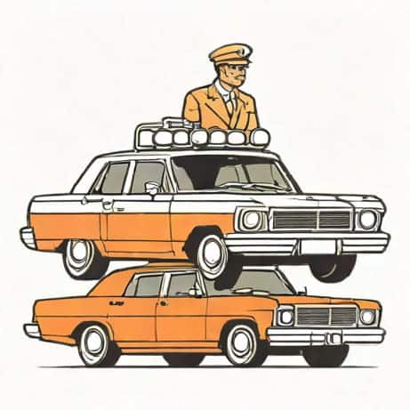 President With Amphibious Car