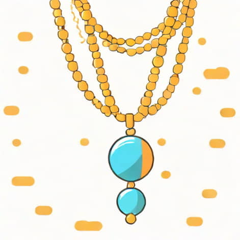 Ragbag Oda Floating Necklace