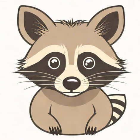 Rufus The Hairless Raccoon