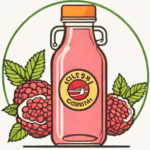 The Gutsy Captain Kombucha Zero Raspberry
