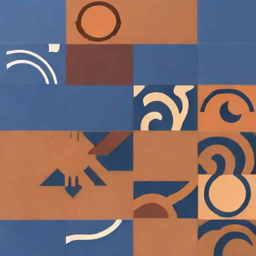 Ultramarine Blue And Burnt Umber