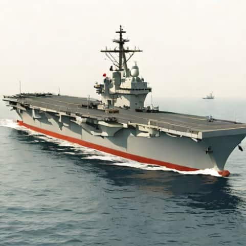 Underway Replenishment Aircraft Carrier