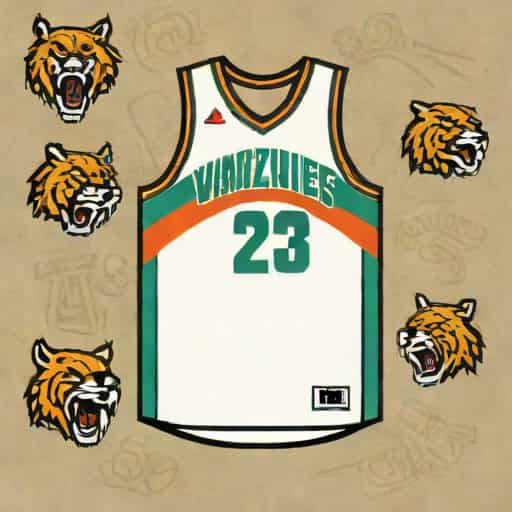 Vancouver Grizzlies Throwback Jersey