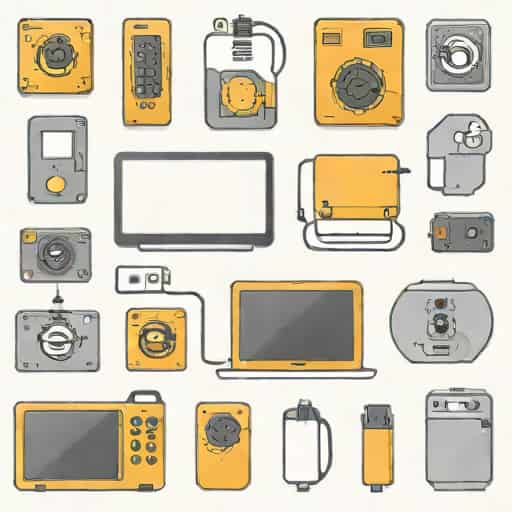 Various Devices Which Constitute An Electric Circuit