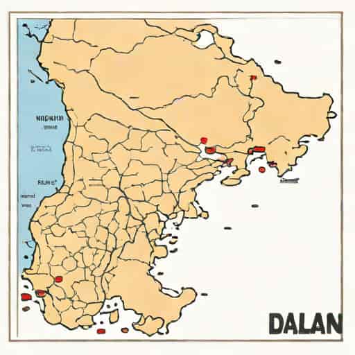Where Is Dalian China On A Map