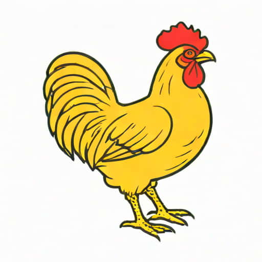 Yellow Leghorn Chicken