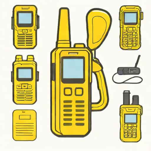 Yellow Nextel Walkie Talkie Phone