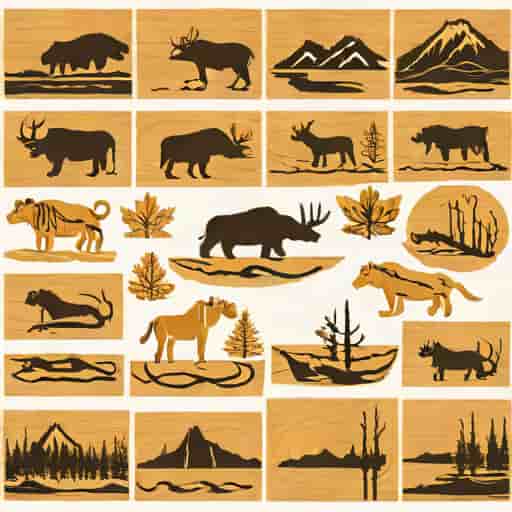 Yukon Collection Of Fine Alaskan Marquetry