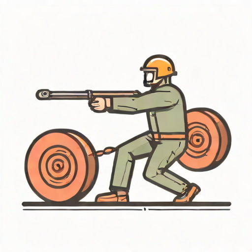 Zercher Landmine Reverse Lunge