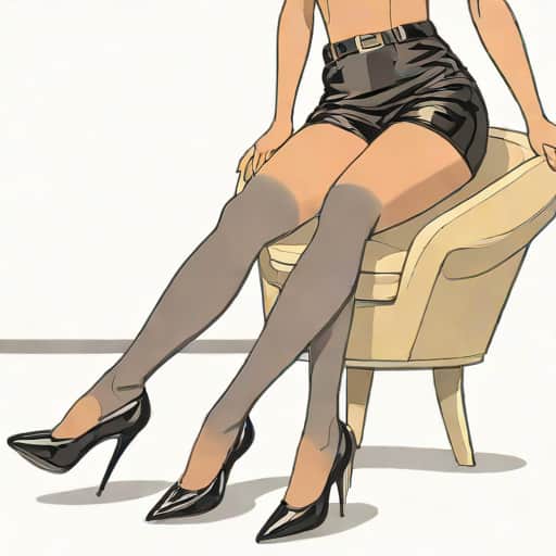Zipper Crotch Pantyhose